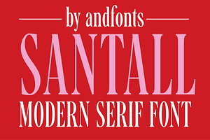 Santall: Modern Serif Font