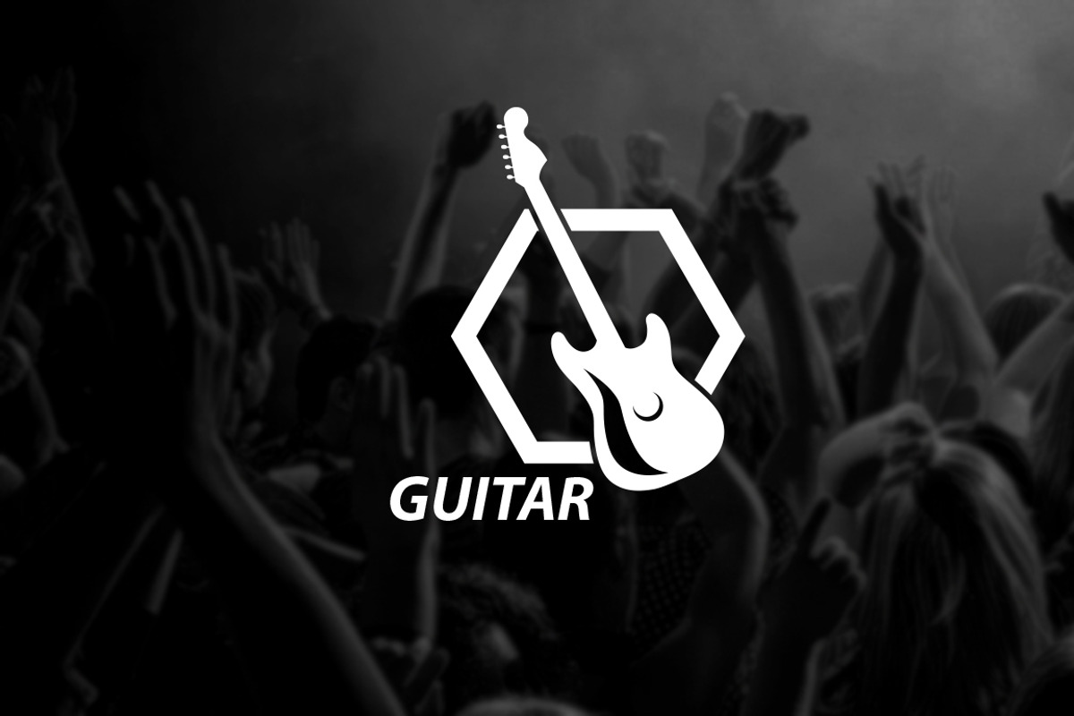 Logo template | GUITAR, a Branding & Logo Template by Leonard Posavec