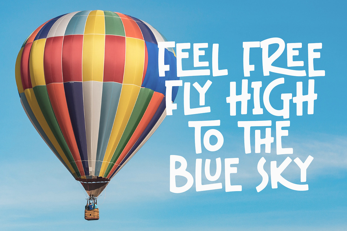 Birthday Verygood - Ligature Font, a Sans Serif Font by Airotype (Photo 3 of 12)