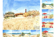 Seafood, Crawfish Boil, a Food Illustration by JennyColorArt (Thumbnail 6 of 10)