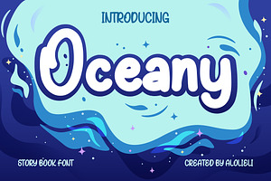 Oceany - Story Book Font