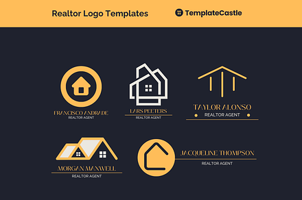 5 Realtor Agent Logo Templates