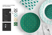 Art Deco Patterns Collection, a Pattern Graphic by DesignerCandies (Thumbnail 3 of 21)