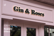 30 Signs & Facade Logo Mockups - V3, an Advertising Mockup by Asylab (Thumbnail 4 of 38)