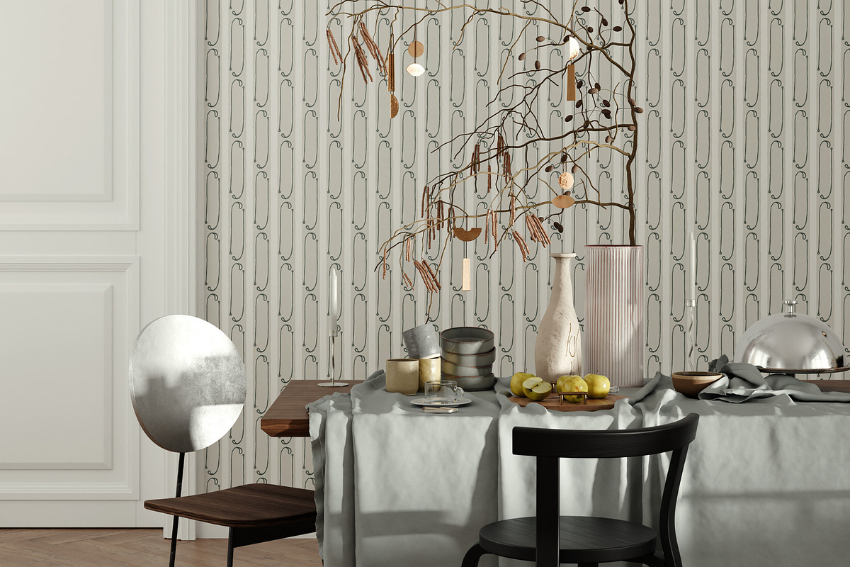 Subtle Patterns Collection, a Wallpaper Graphic by Bloomart Studio (Photo 3 of 7)