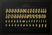 Khaleed | Blackletter Arabic Font, a Script Font by Denustudios (Thumbnail 11 of 12)