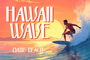 Tropical Maokai - Groovy Summer Font, a Sans Serif Font by Pekotype (Thumbnail 9 of 14)