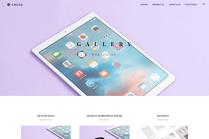 Creed Agency Portfolio HTML Template