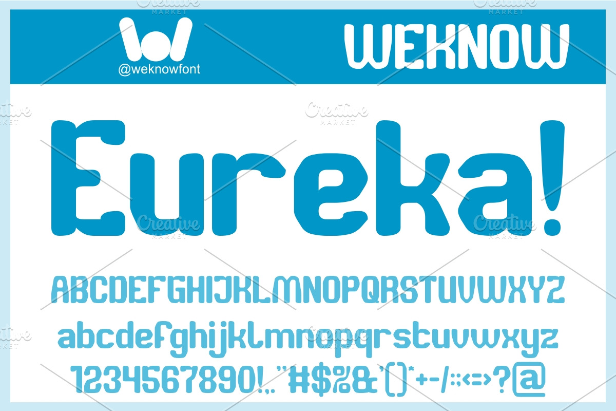 Word Discoverer font, a Sans Serif Font by weknow (Photo 5 of 8)
