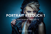Portrait Retouch LR Presets Vol.1, an Action Add-On by Contrastly Shop (Thumbnail 1 of 6)