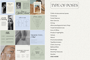 Esthetician Instagram Bundle, a Social Media Template by digitaldispositions (Thumbnail 5 of 10)
