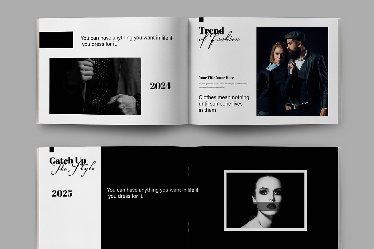 Lookbook Landscape Template, a Magazine Template by ContestDesign (Photo 4 of 5)