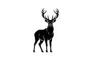 Majestic Deer & Stag Silhouette Bund, an Illustration by jahid234 (Thumbnail 30 of 41)