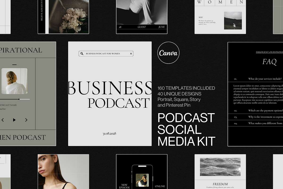 MARYGOLD Social Media Kit Canva, a Social Media Template by Aire Studio (Photo 8 of 8)
