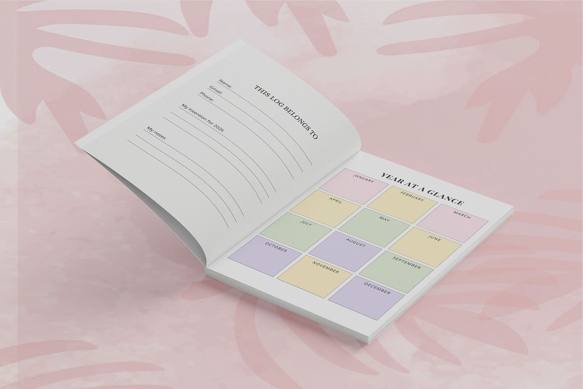 2026 Goal Setting Planner, a Design Template by Book2bees (Photo 2 of 4)