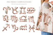 Zodiac signs, a Person Illustration by NellyaEgorova (Thumbnail 10 of 15)