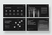 Dark Business Presentation Template, a Presentation Template by BrandPacks (Thumbnail 4 of 7)