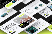Cyber Security Technology PowerPoint, a Presentation Template by Annora Studio (Thumbnail 7 of 7)