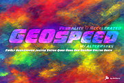 GEOspeed Reg. & Small Caps, a Sans Serif Font by deFharo (Thumbnail 6 of 7)