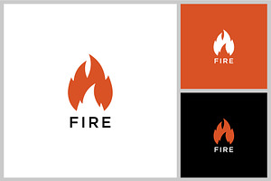 Fire Flame Logo design vector, a Branding & Logo Template by quadrazo