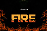 ON FIRE, a Font by da_only_aan (Thumbnail 2 of 6)