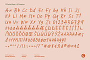 CS Aminta Stamp, a Handwritten Font by Craft Supply Co. (Thumbnail 8 of 8)