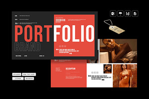 Brand Portfolio Template, a Marketing Template by Creative-Work