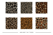 Giraffe Fur Animal Print Art Pattern, a Pattern Graphic by karenfoleyphoto (Thumbnail 4 of 6)