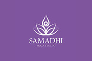 Samadhi Yoga Studio Logo, a Branding & Logo Template by tetiana.svirska (Thumbnail 3 of 3)