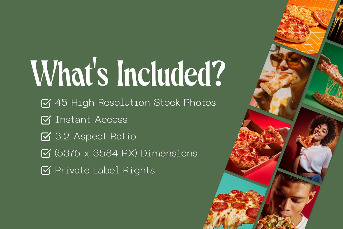 45 Pizza Stock Photos, a Food & Drink Photo by Incomelion (Photo 7 of 8)