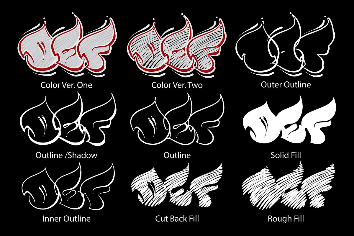 Graffiti Fonts | Defase Font Family, a Font by Graffiti Fonts® (Photo 3 of 4)