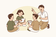 Future Ready Kids Illustration, an Object Graphic by Jump Studio (Thumbnail 4 of 12)