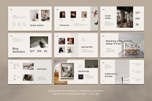 Alana Media-Kit PowerPoint Template