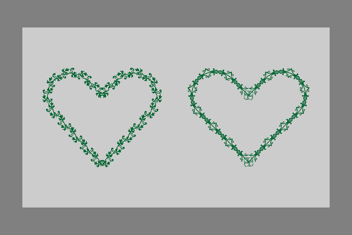 Heart Frame Design Collections, a Decorative Illustration by Lakhan1998 (Photo 5 of 6)