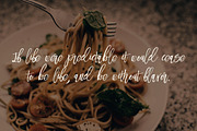 Fresh Brush & SVG Font, a Script Font by Cruzine (Thumbnail 8 of 8)