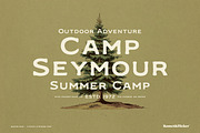 Mission Peak - A Rugged Font, a Serif Font by Komet & Flicker (Thumbnail 10 of 15)