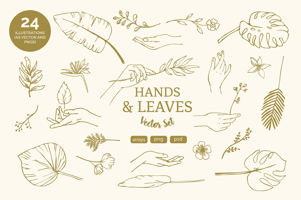 Plant Lover Vector Illustration Set, an Object Illustration by Annakaroline (Photo 6 of 8)