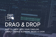 50 4K Film Grain & Grunge Loops, a Texture Graphic by Liam McKay (Thumbnail 3 of 14)