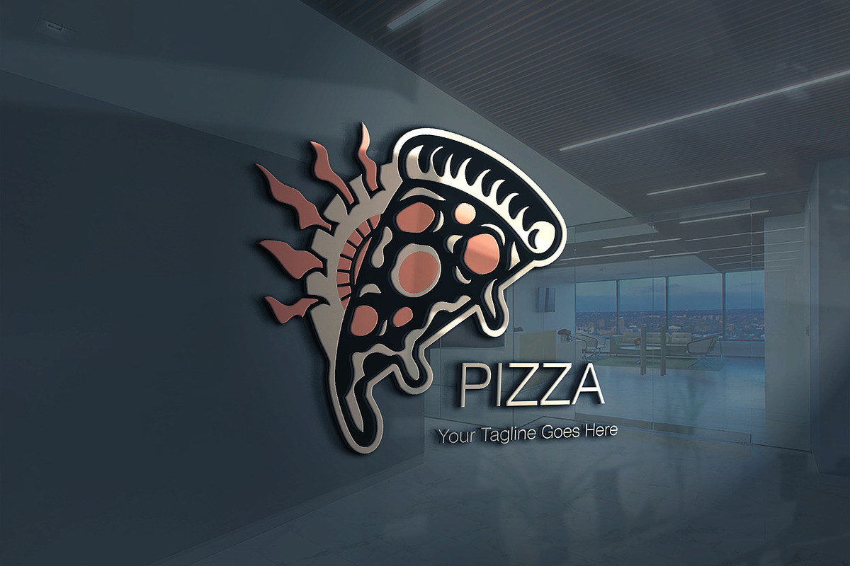 Modern Pizza Logo Collection, a Branding & Logo Template by YUDesignStore (Photo 6 of 12)