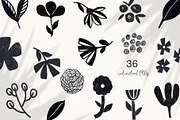 Textured Flower Stamps Vol 2, a Brush Add-On by Sweet Fig (Thumbnail 4 of 8)