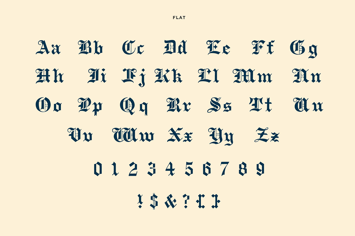 Gothicplate, a Blackletter Font by Loudoun Design Co. (Photo 6 of 9)