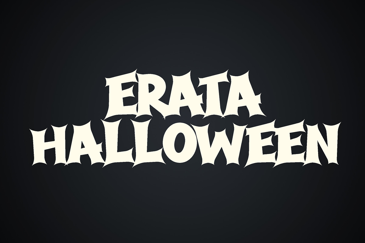 Erata - Bold display type font, a Font by Fontcastle (Photo 2 of 7)