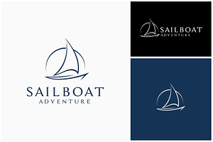Ship Sail Boat Transport Travel Logo, a Branding & Logo Template by Enola99d