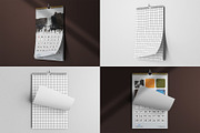 Wire Wall Calendar Mockup Set, a Mockup by Remnand Studio (Thumbnail 9 of 11)