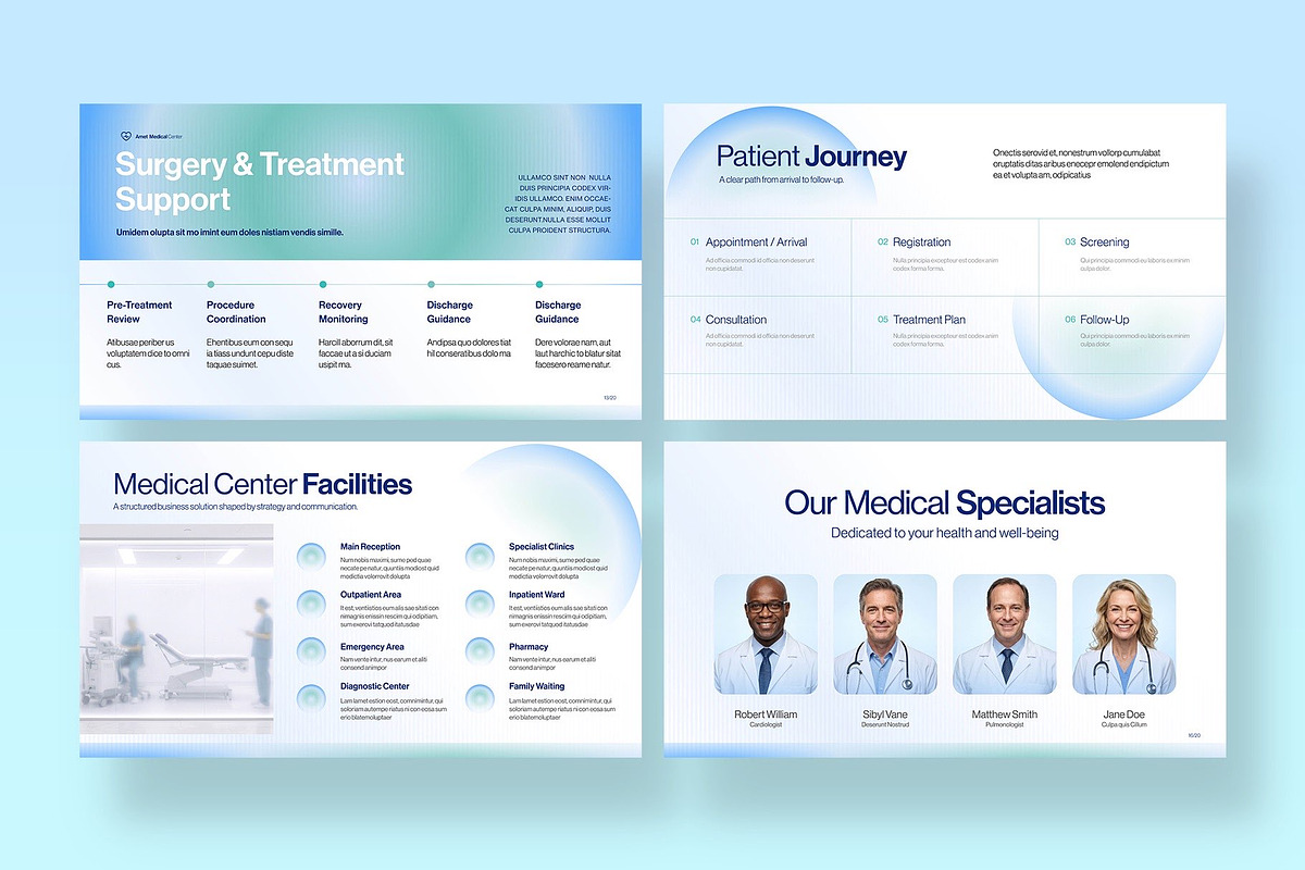 Medical Presentation Template, a Presentation Template by BrandPacks (Photo 4 of 6)