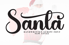 Santa | Script Font