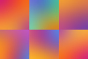 55 Blurred gradient backgrounds, a Texture Graphic by karetniy (Thumbnail 2 of 10)