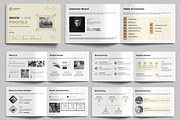 Creative Brand Profile Template, a Brochure Template by MightyDesign (Thumbnail 1 of 8)