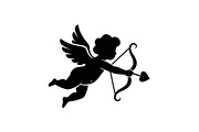 Cupid Angel Valentine Vector Bundle, an Illustration by jahid234 (Thumbnail 42 of 47)