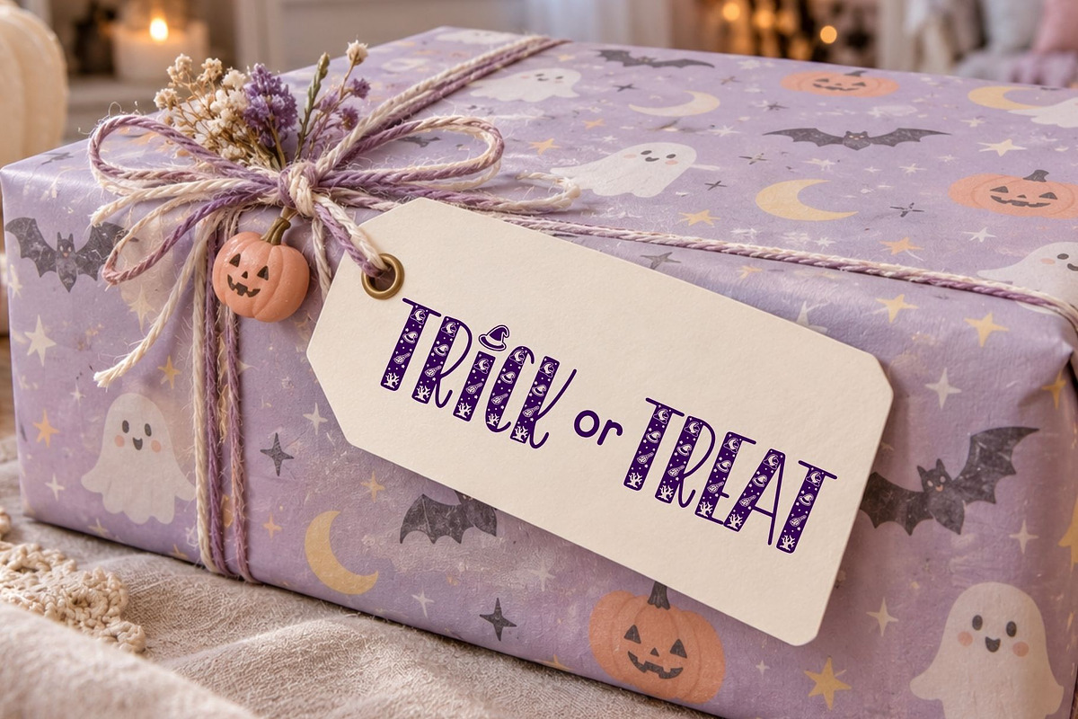 Witch - Halloween Decorative Font, a Symbol Font by AnningArts (Photo 5 of 7)